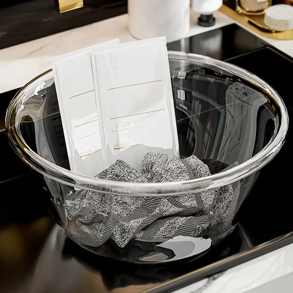 Small And Portable Transparent Plastic Washbasin