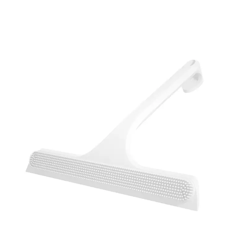 Glass Door Shower Squeegee Built-In Hook