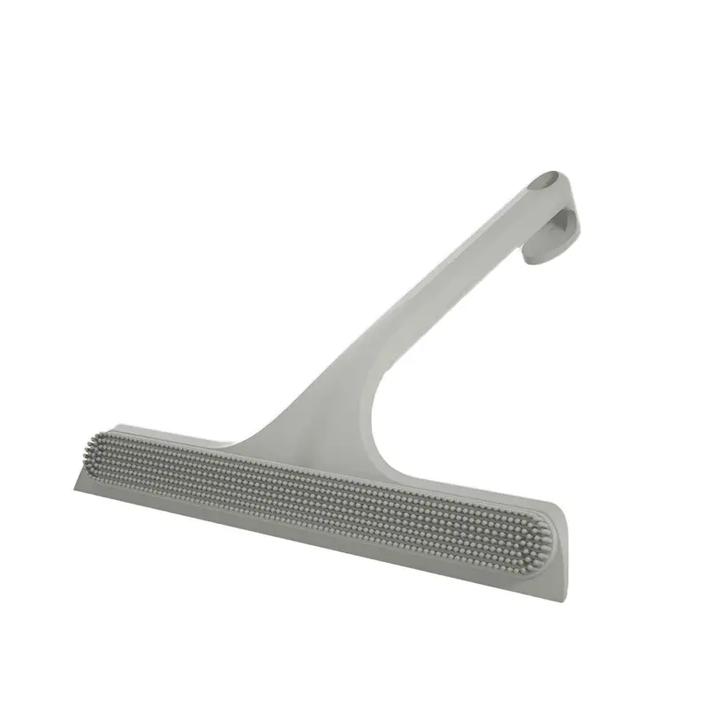 Glass Door Shower Squeegee Built-In Hook