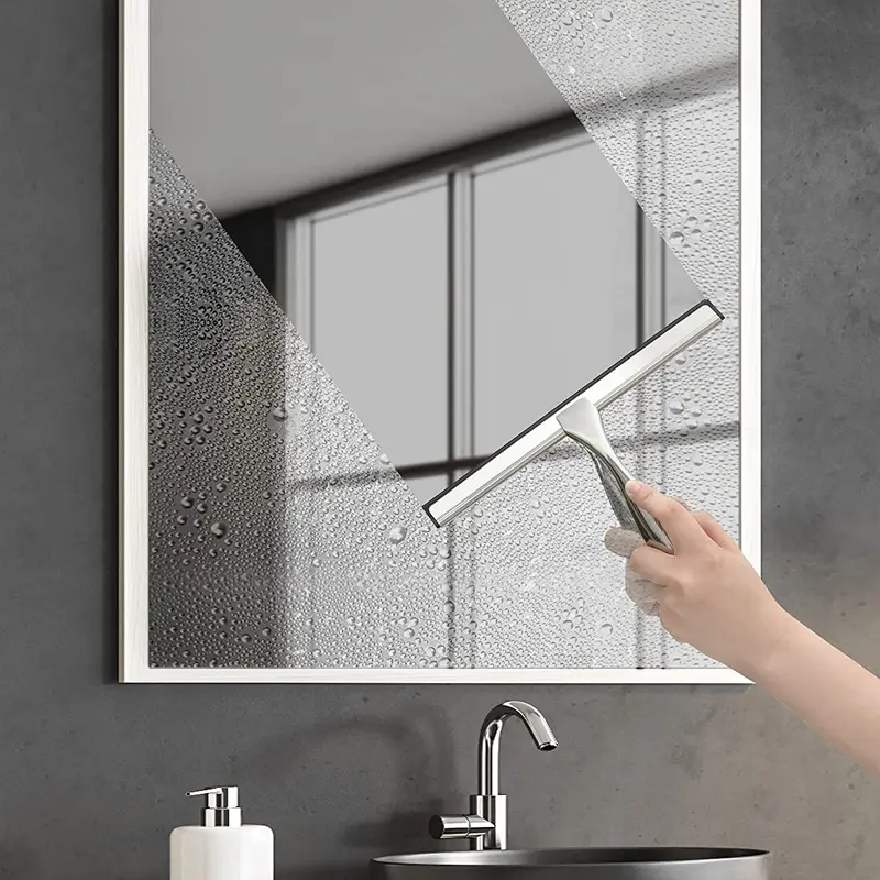 Shower Squeegee Shower Glass Door Cleaner Tool Bathroom Wall Wiper