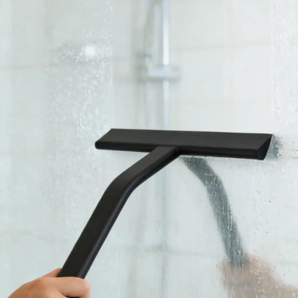 Shower Squeegee Built-in Hook Household Glass Wipe...