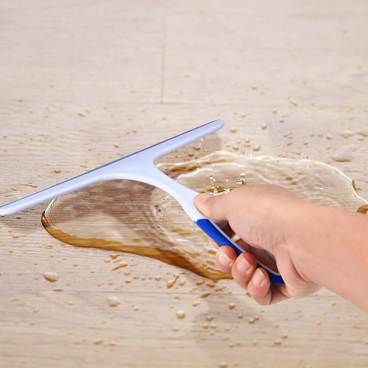 Shower Squeegee for Glass Doors Window Mirror Tile Cleaner Cleaning Wiper Squeegees Tool with Hook