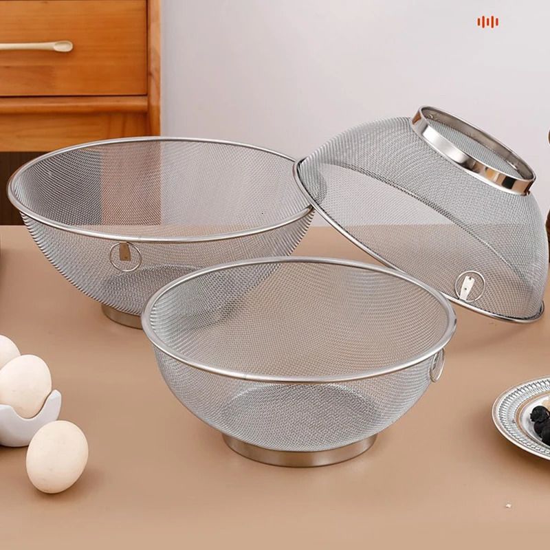 Stainless Steel Mesh Drain Basket Food Filter