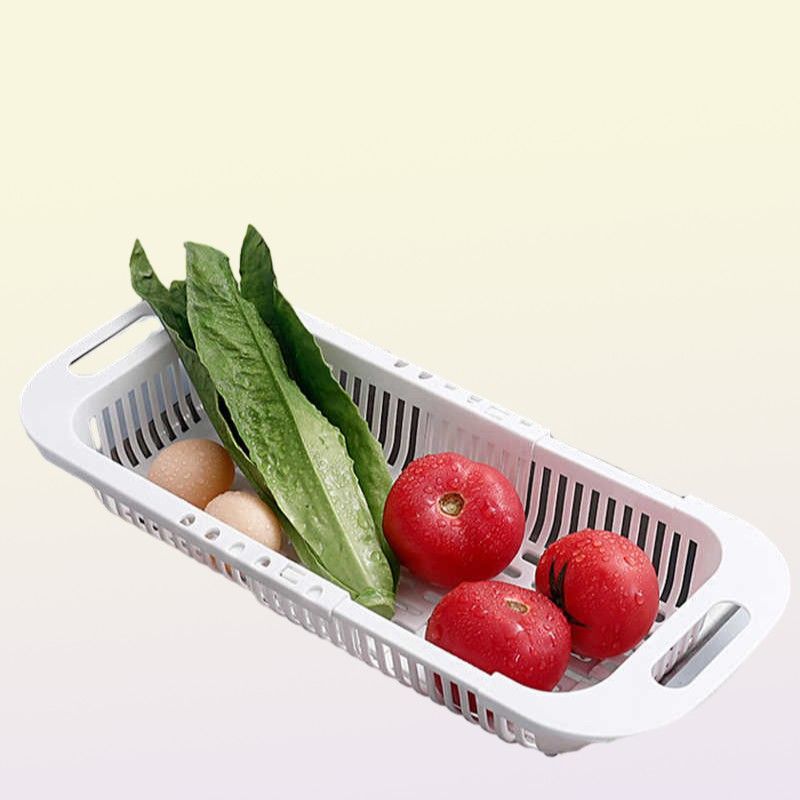 Extendable Folding Drain Rack For Kitchen Sink
