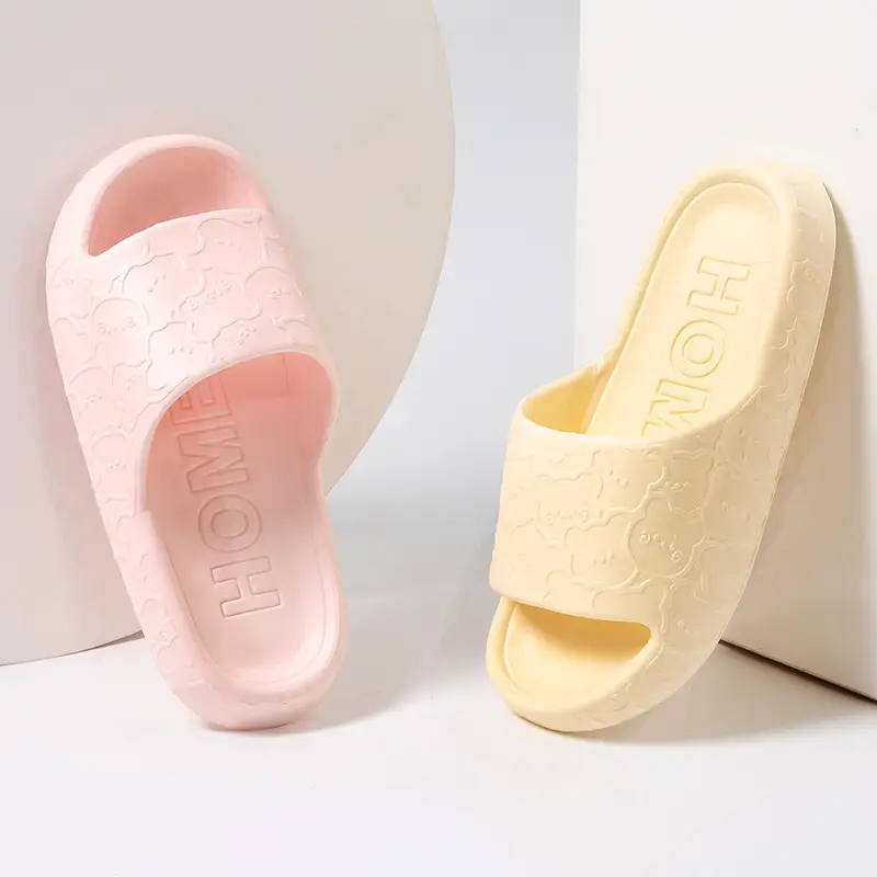 Cute Home Slippers Cloud Woman Slides Indoor Soft ...