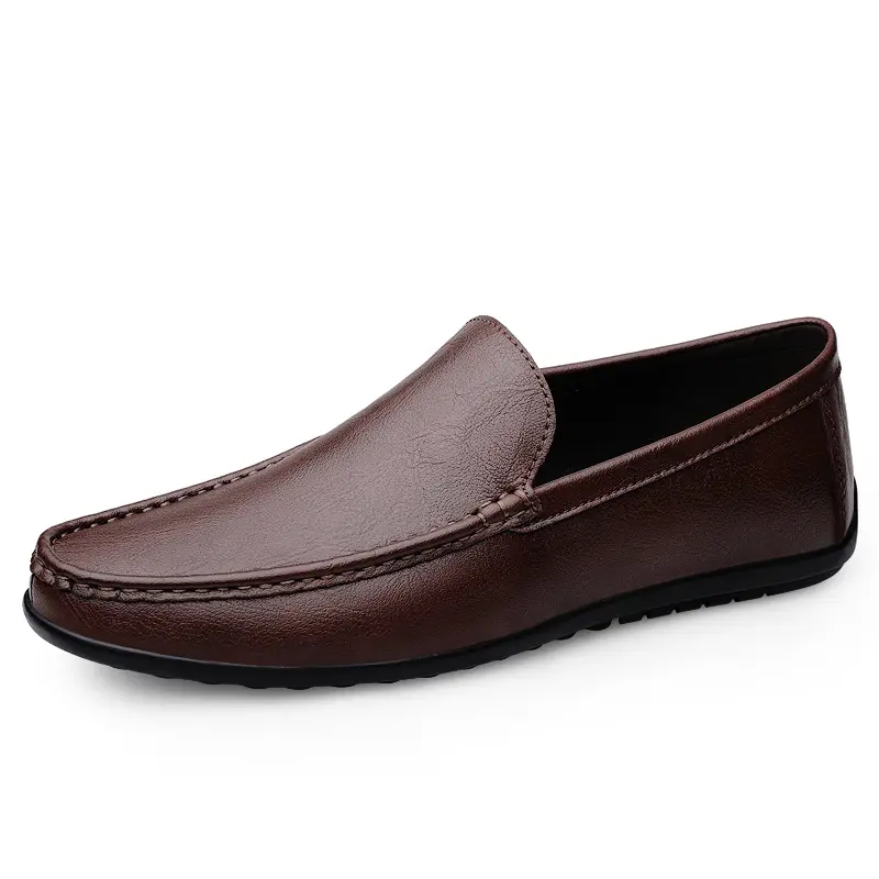 Men's Slip-On Flats Non-Slip Office Business Casua...