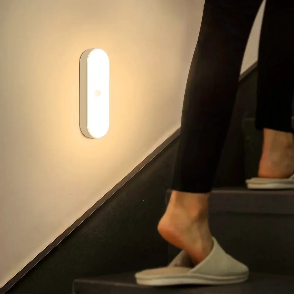 USB Rechargeable Under Cabinet Lights Smart Motion...