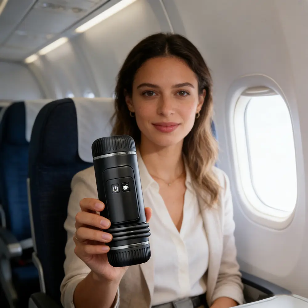 Portable Heated Espresso Capsule Machine