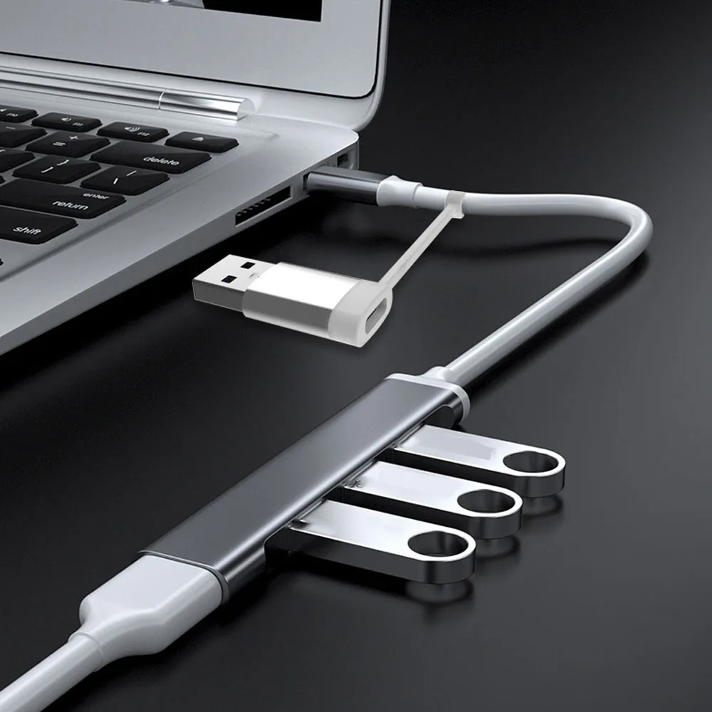 USB HUB USB 3.0 Hub 5Gbps Transmission USB Splitter USB C Docking Station