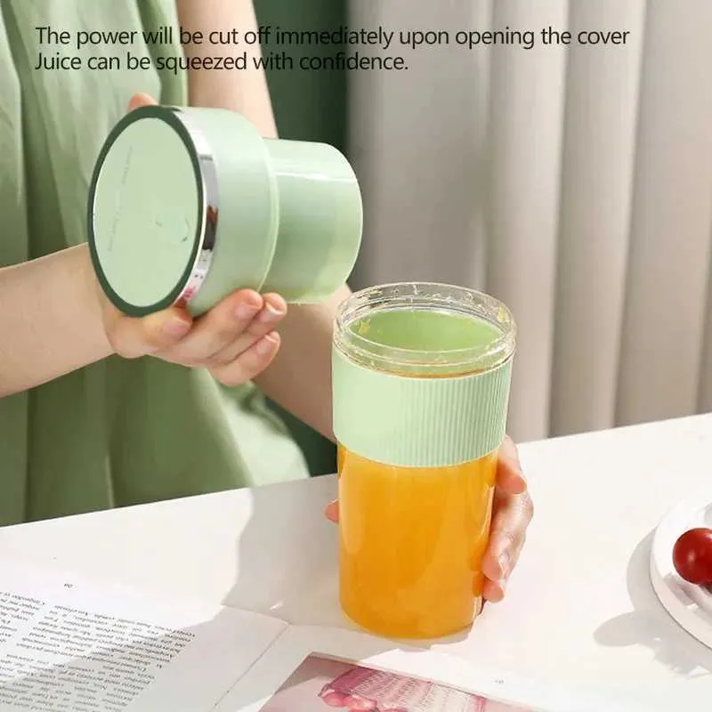 Electric Portable Household Fruit Press USB Rechar...