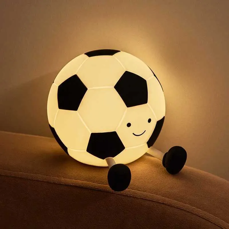 Soft Silicone Night Light USB Rechargeable Touch C...