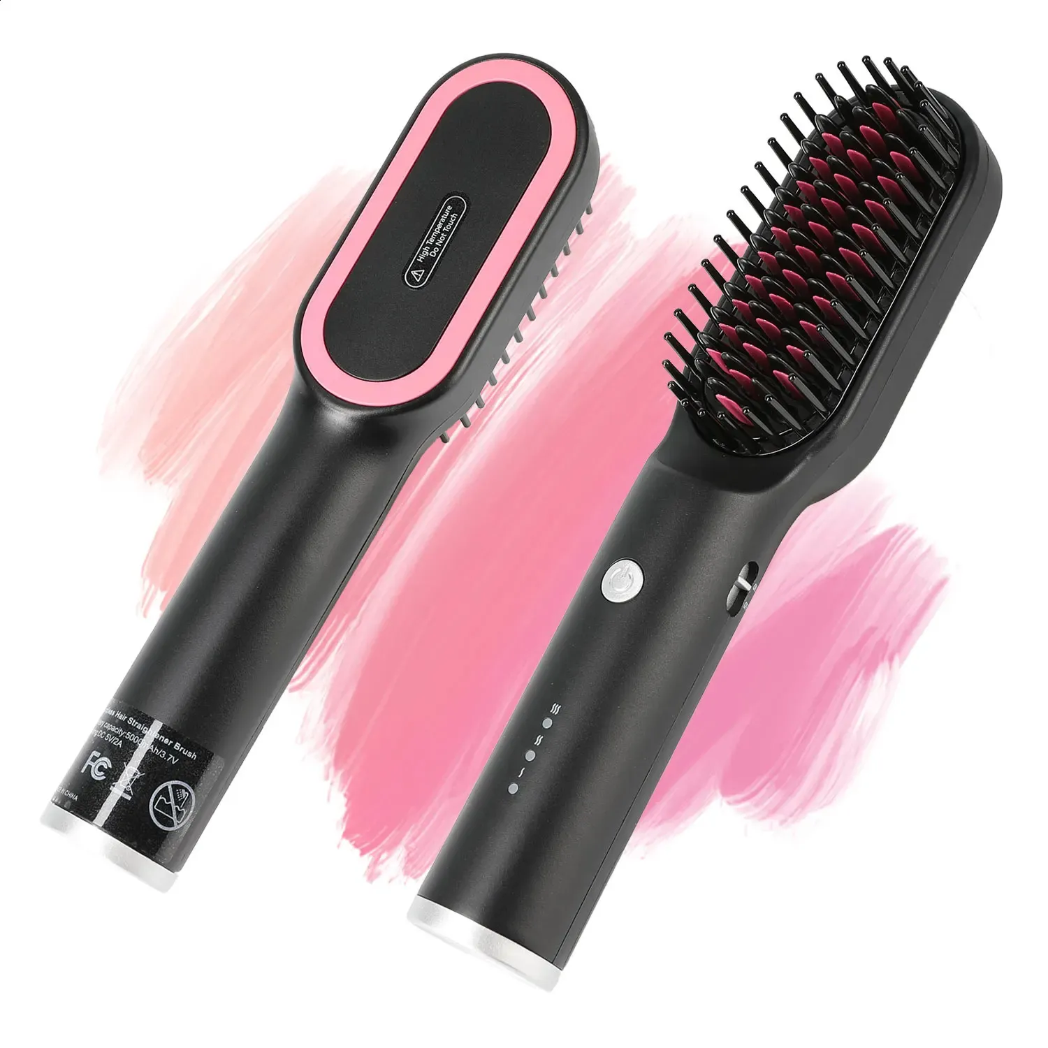 Hair Dryer Brush Negative lon 3 In 1 Air Dryer Styler and Volumizer Pro Hair Straightener Curler