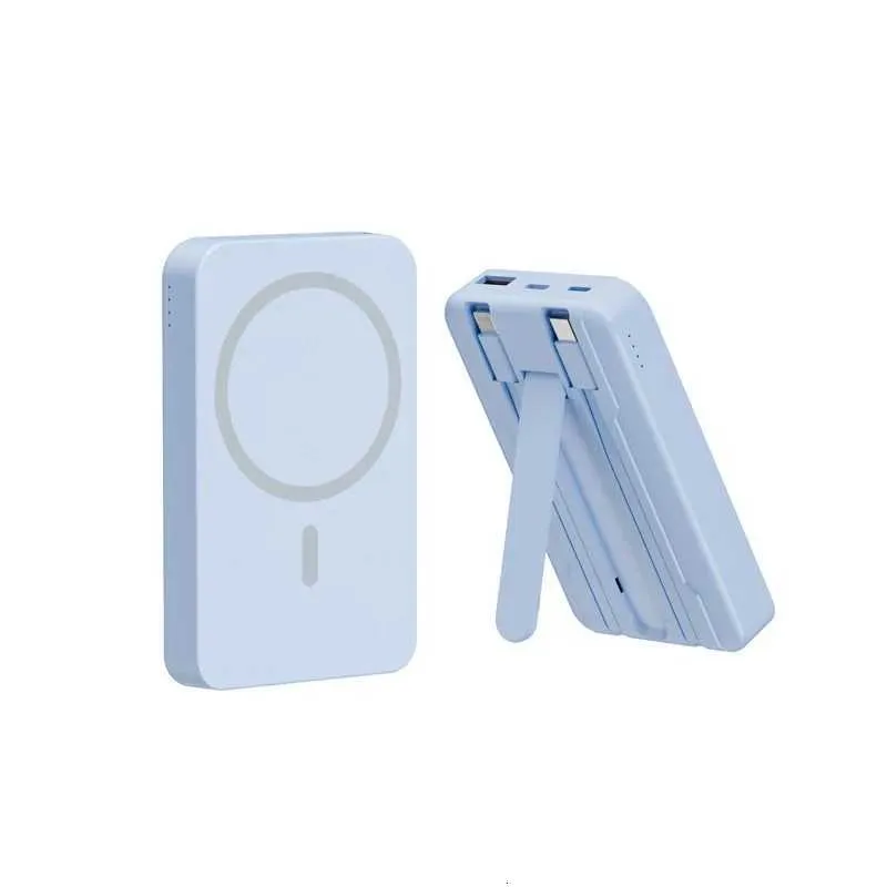10000mAh Magnetic Wireless Power Bank With Built-i...