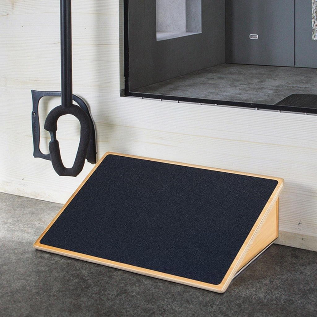 Wooden Incline Board For Calf Stretching Weightlif...