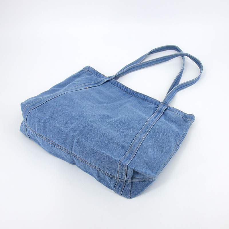 Fashion Totes Bag Made of Denim Fabric