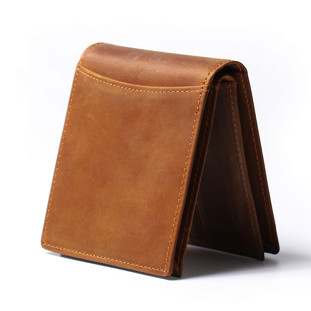 Men Leather Bifold W...