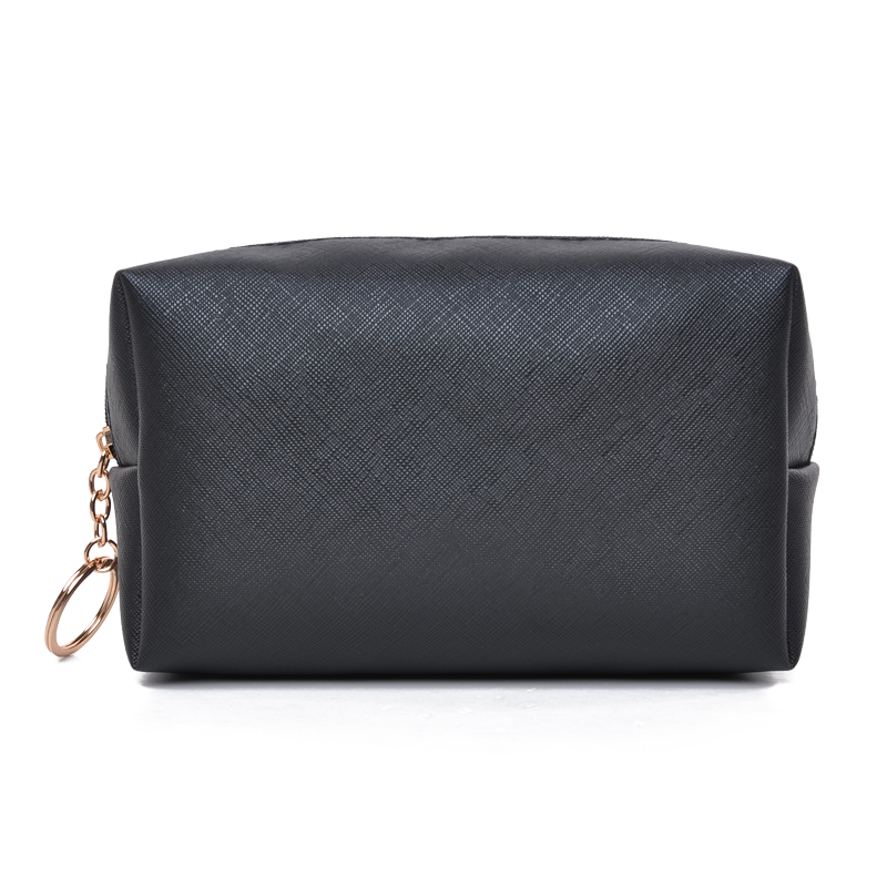 Women Portable Cosmetic Travel Bag Zipper Closure