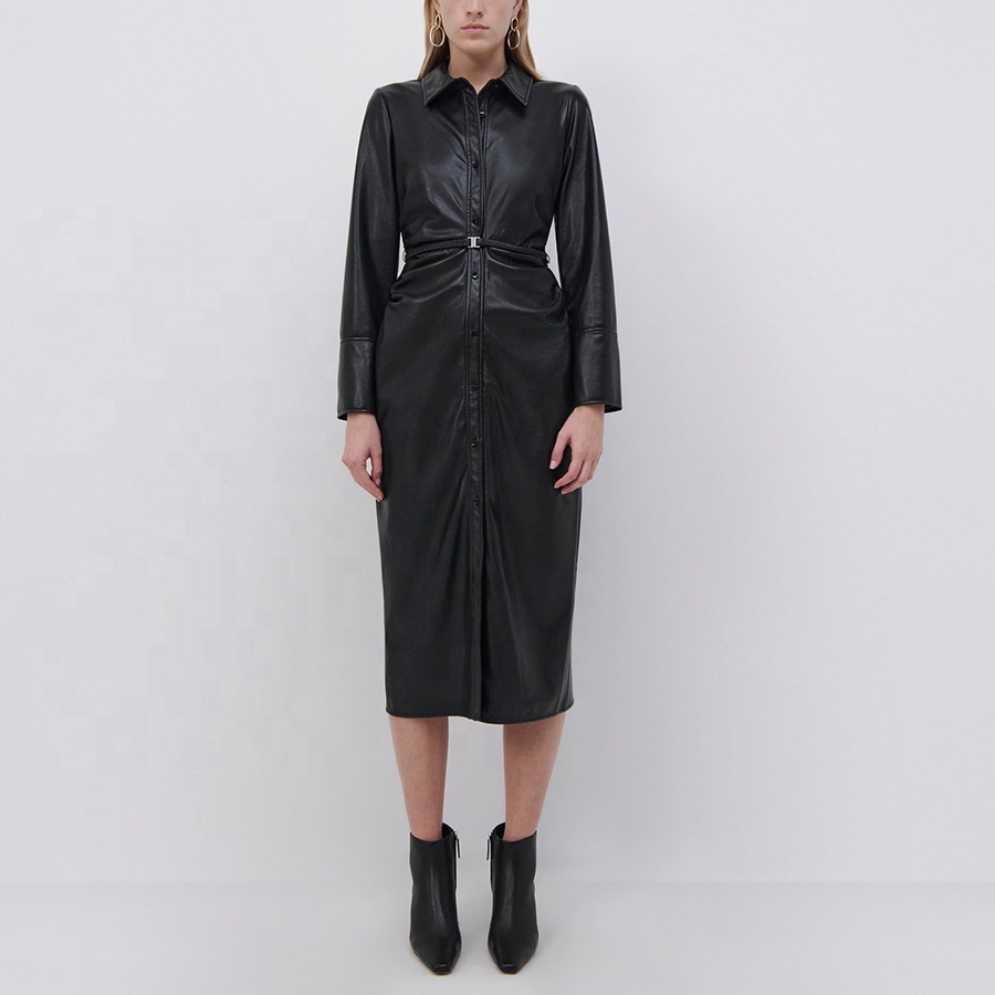 PU Leather Dress Women's Temperament Belt Daily