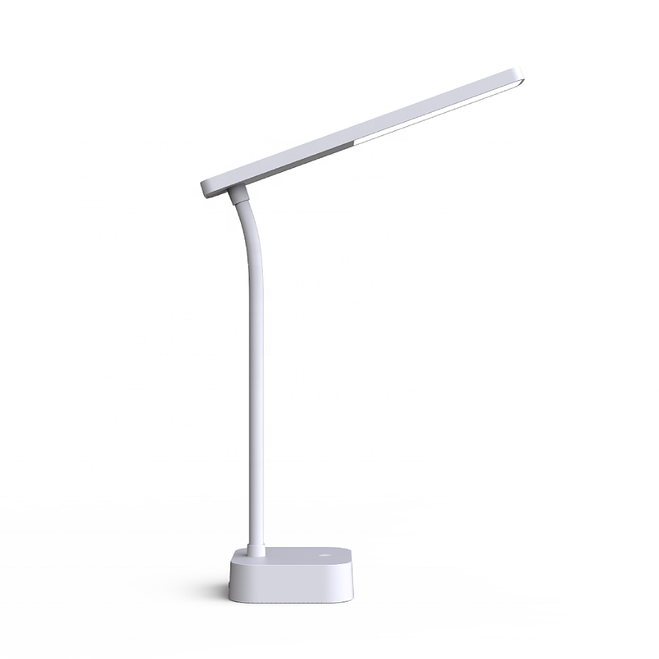 1200mAh Built-In Rechargeable Li-Battery Operated LED Desk Lamp Touch Dimmable Gooseneck Desk Light For Bedroom