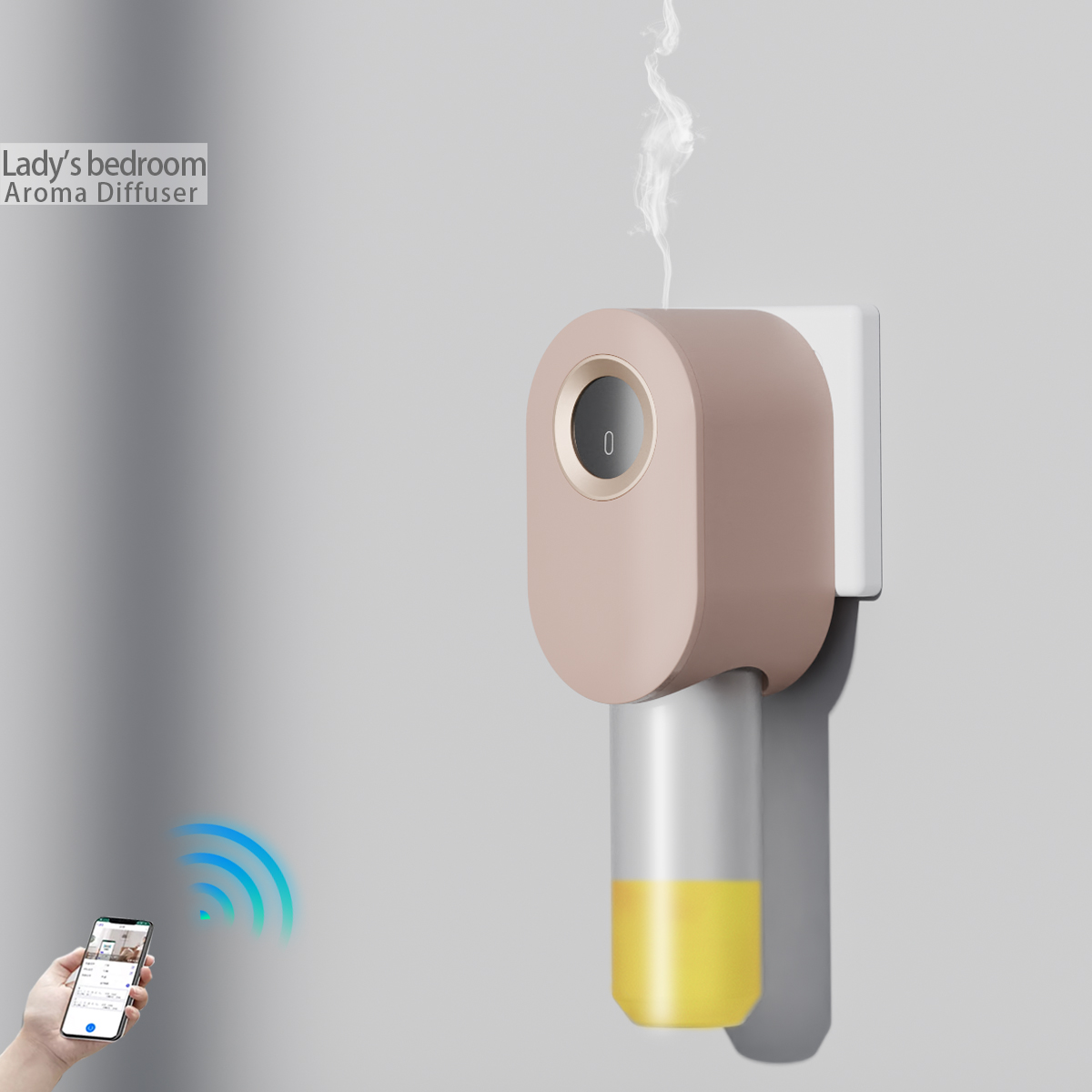 Home Small Waterless Diffuser Humidifiers Mini Nebulizer Aromatherapy Car Essential Oil Aroma Diffusers