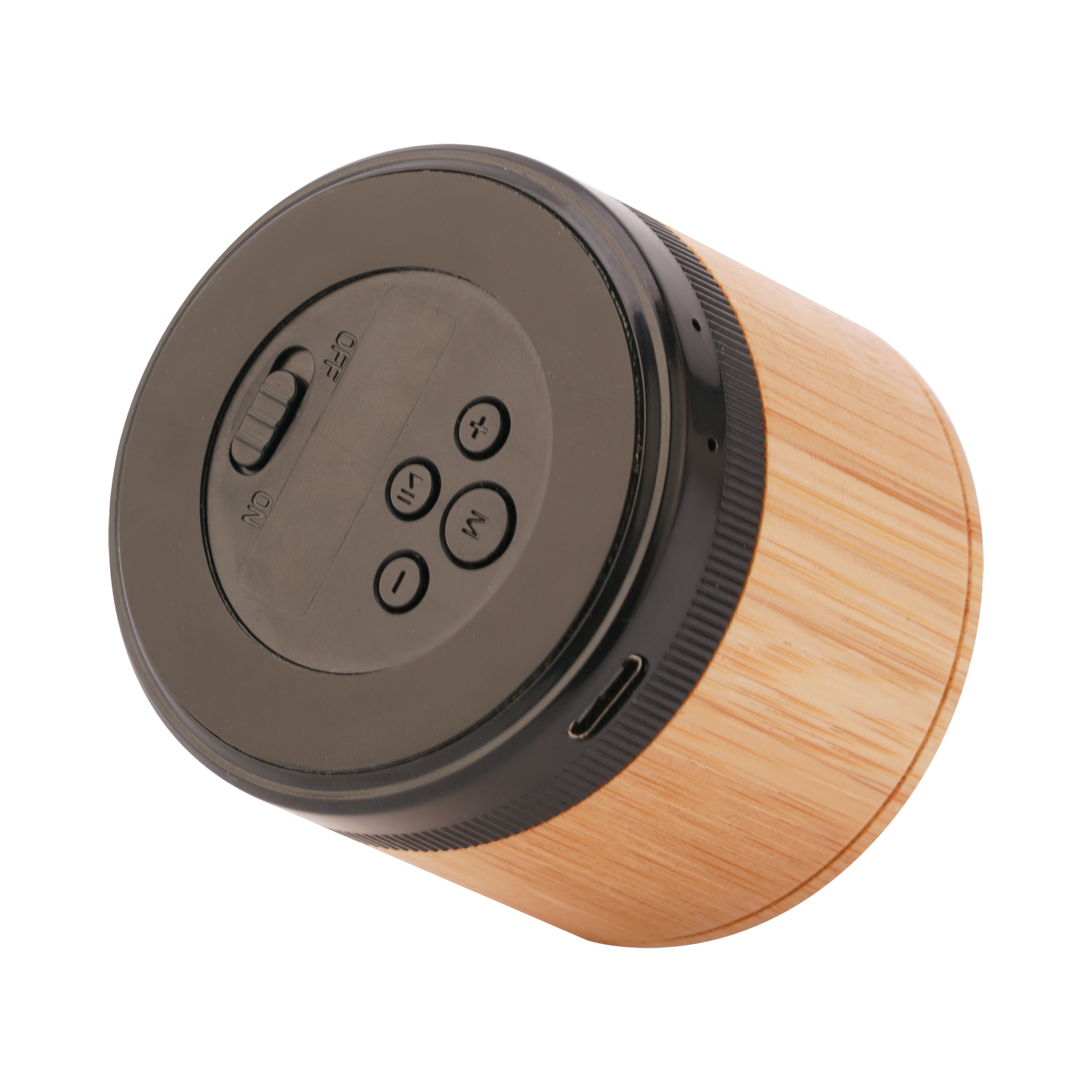 Portable Loudspeaker Wireless Bluetooth Small Size Round Self Powered Speaker