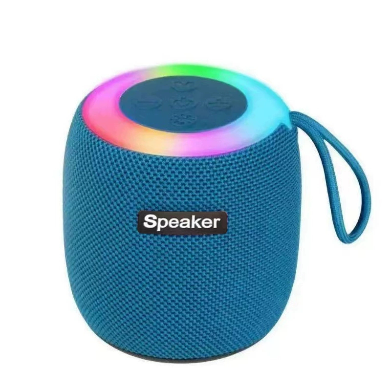 RGB LED Speaker Mini Wireless Bass BT Speaker With FM Radio Portable