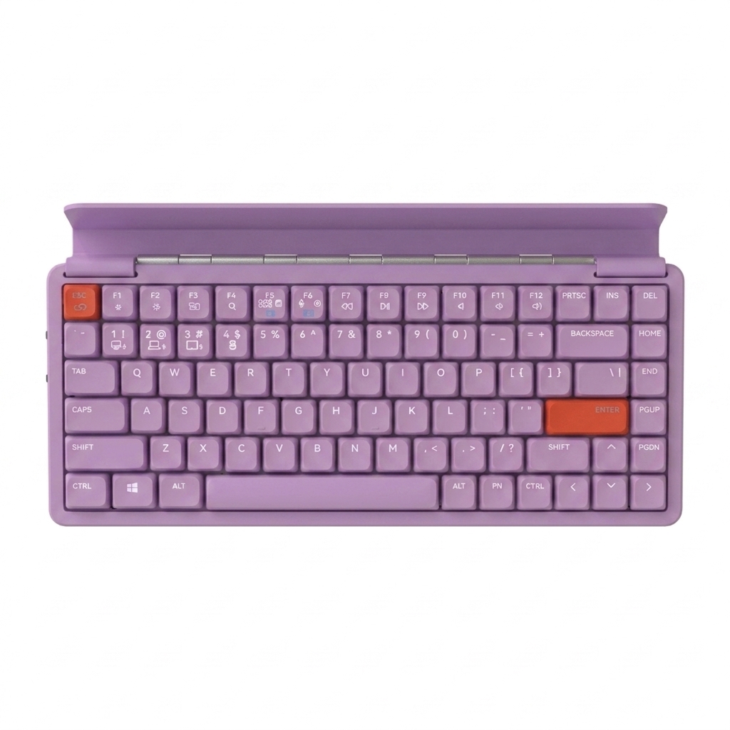 Low Profile Silent Mechanical Keyboard With Three Modes For Office Applications