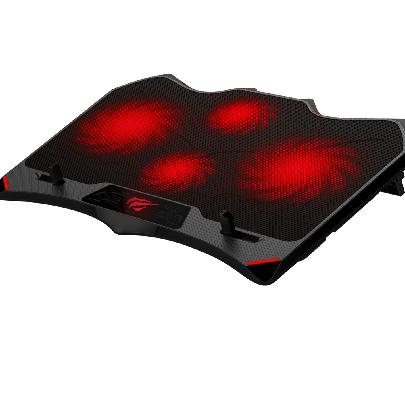 Laptop Cooling Stand Adjustable Notebook Cooler With 4 Fans