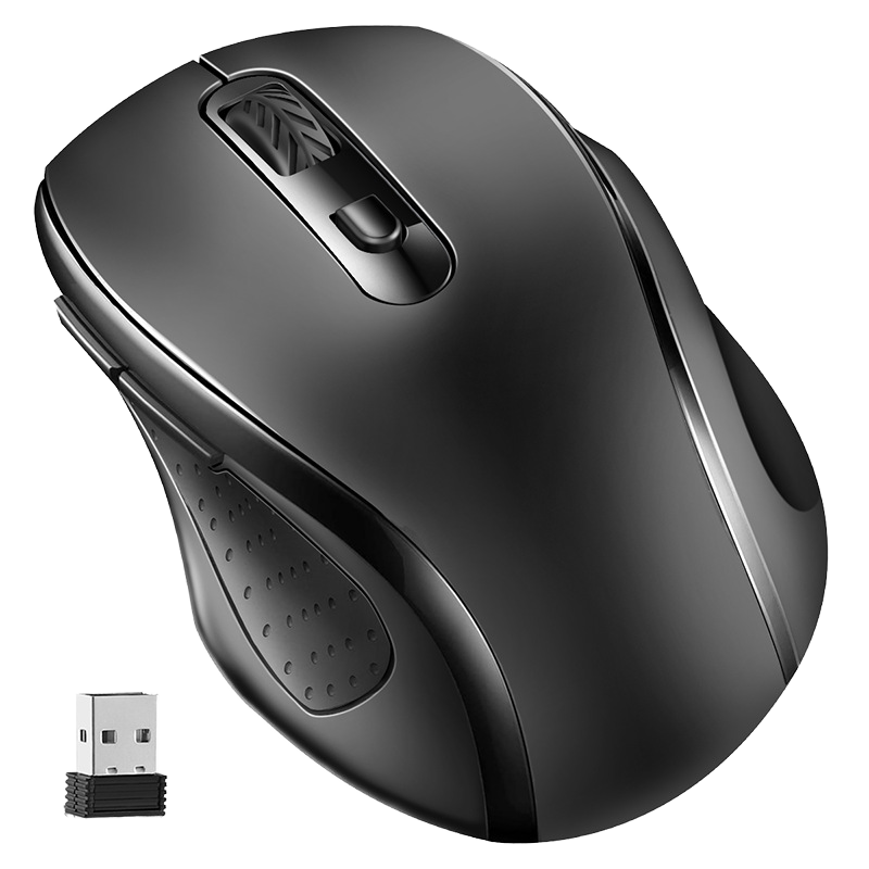 RGB Wireless Mouse High DPI Silent Click Ergonomic Design Wireless Mouse Gaming PC Stylish Wireless Mouse