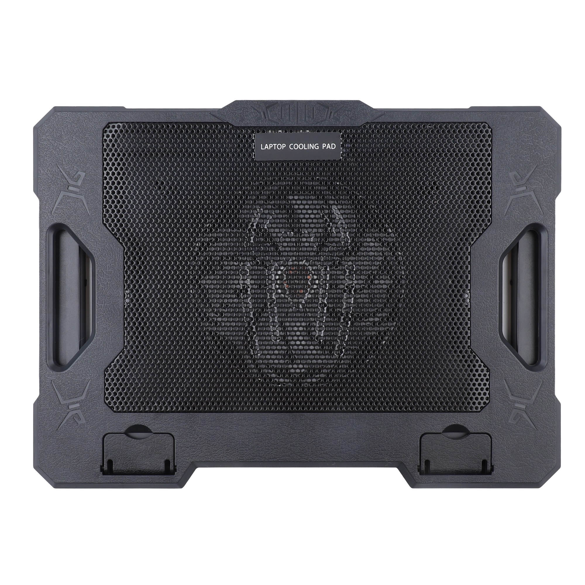 Height Adjustable Laptop Cooling Pad With One Fan Notebook Cooler with 2 USB Ports