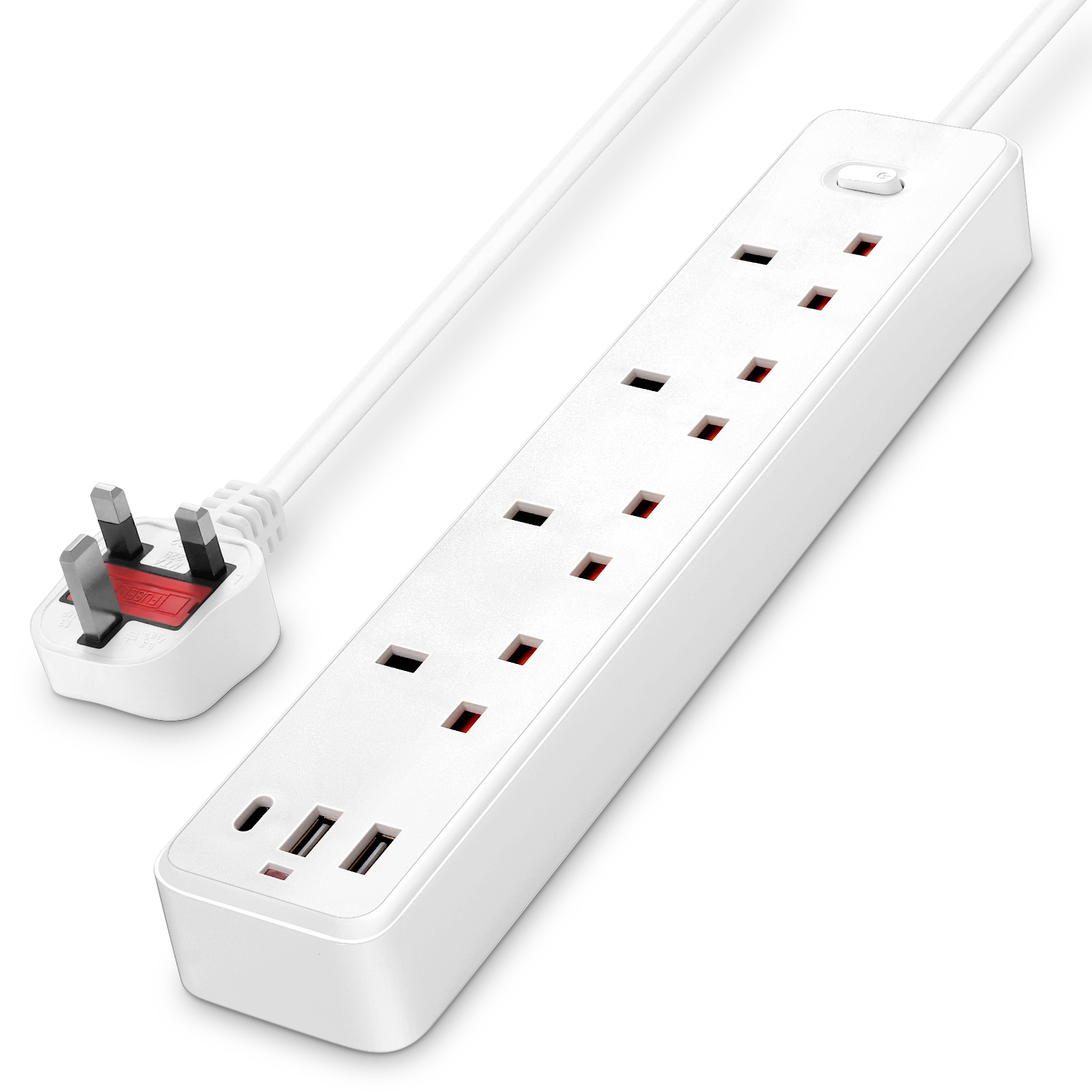 Surge Protector UK Plug Extension Socket Power Strips