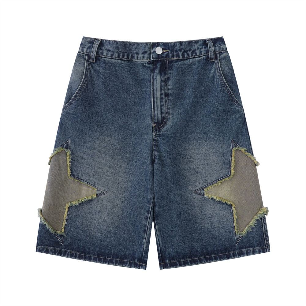 Men's Fashionable Casual Denim Shorts