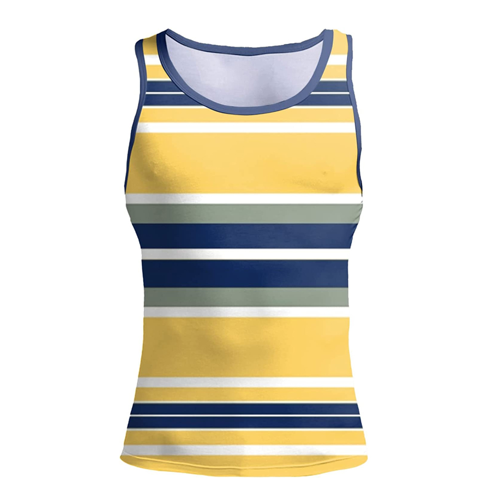 Men's Breathable Tank Top Loose Sleeveless Quick D...