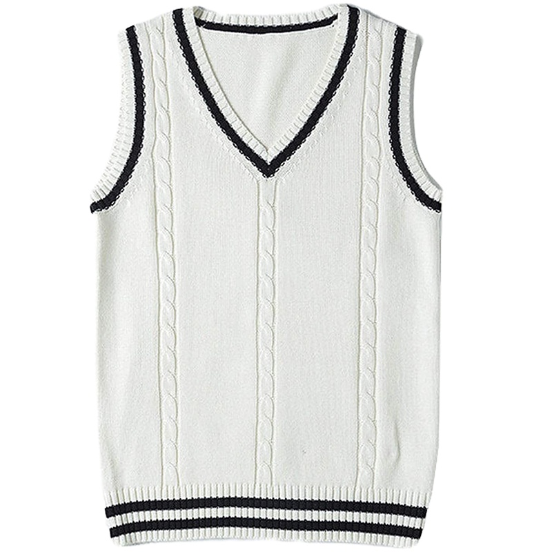 Sweater Vest Pullover Sleeveless Knit Sweater ...
