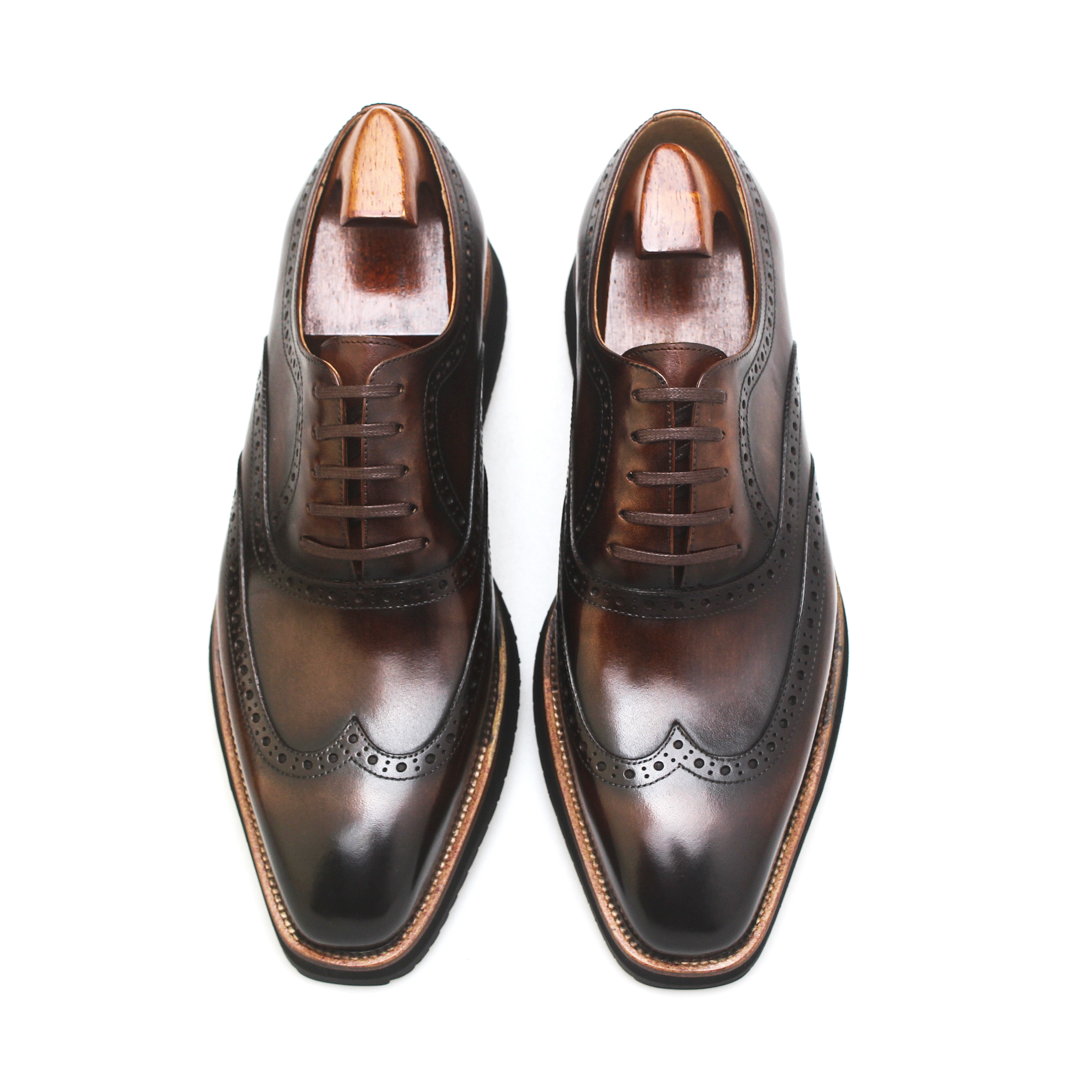 EVA Bottom Men's Casual Leather Shoes