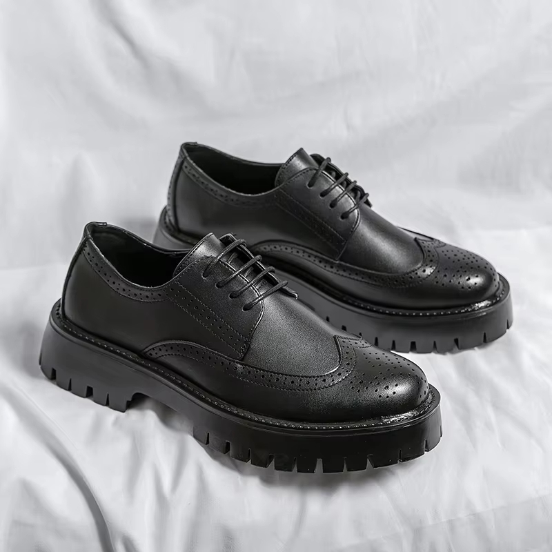 Men Business Casual Leather Shoes