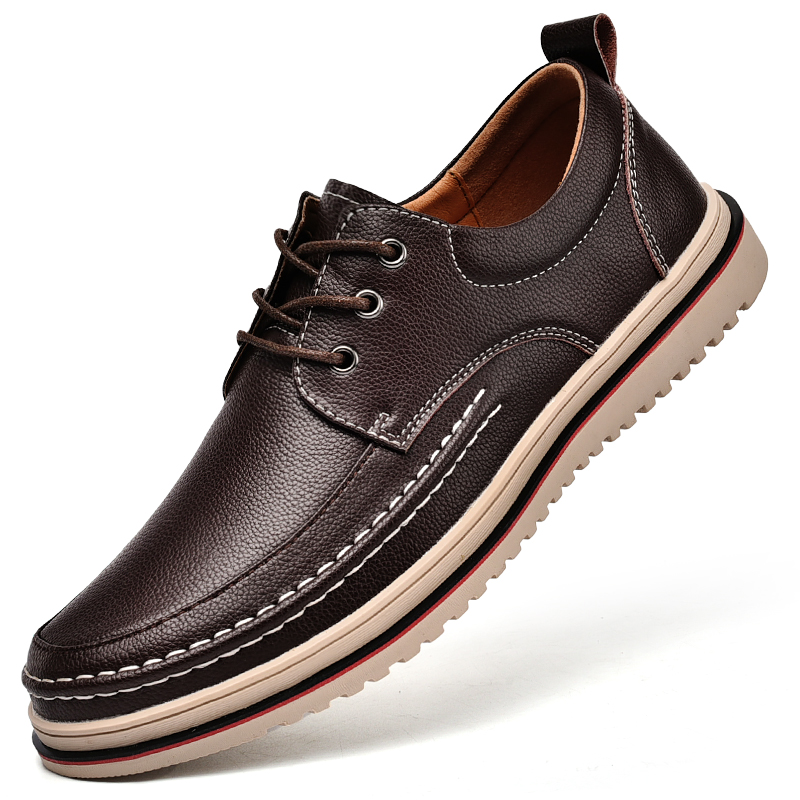 Genuine Leather Oxford Shoes Men's Leather Dress Shoes For Men