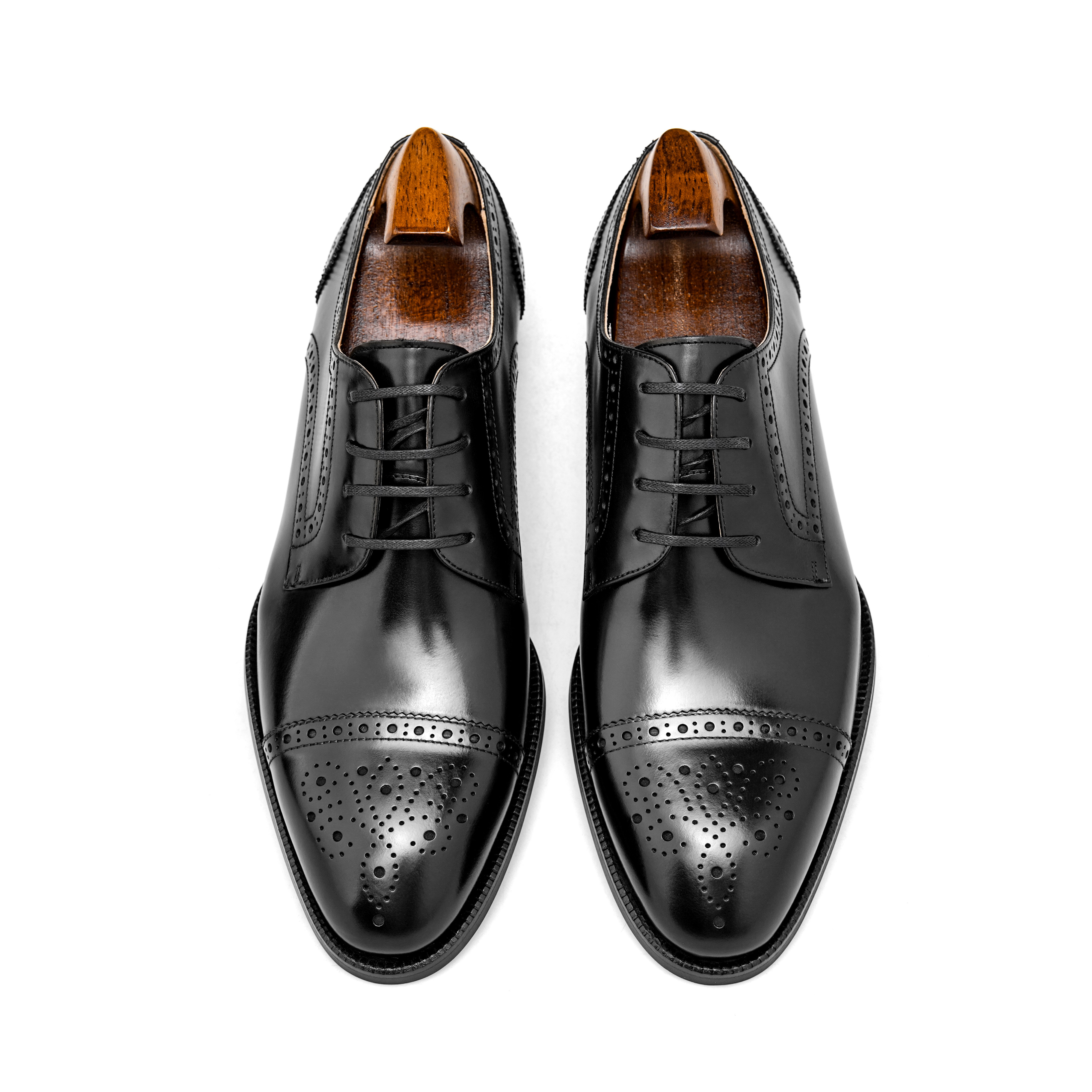 Men's Leather Shoes Waterproof Business Casual Dress Shoes