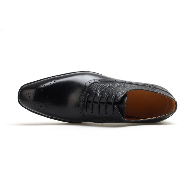 Men Casual Leather Business Cowhide Leather Shoes