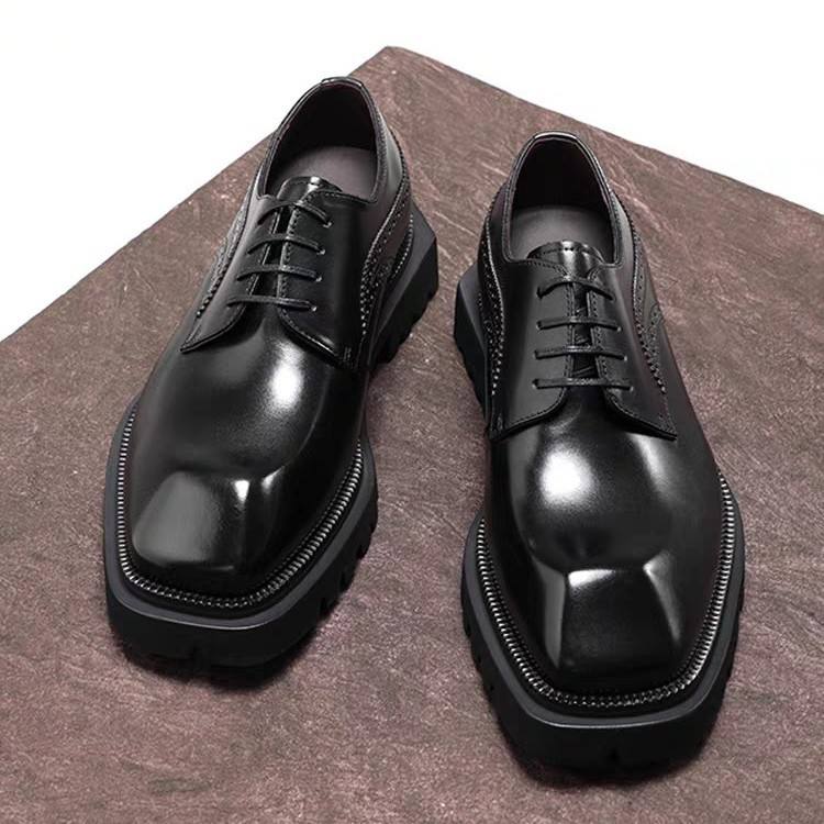Men's Formal Business Leather Shoes High-Quality Cowhide Casual Shoes