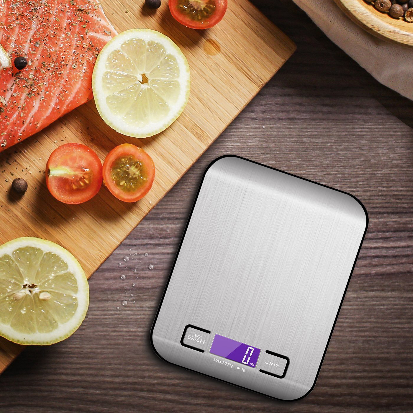 Lcd Kitchen Scale Electronic Food Kitchen Scale