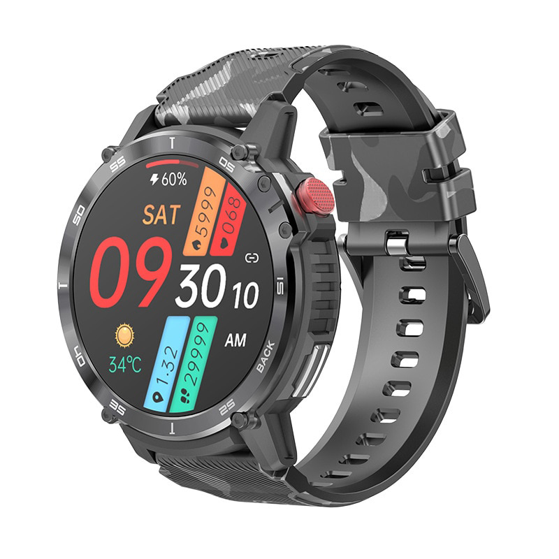 Smart Watch Men Fitness Bracelet 4G Bluetooth Call Outdoor Sports Wristwatch Blood Pressure Monitor Tracker Smart Watch