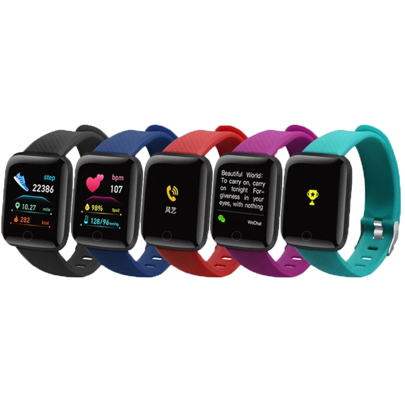 Smart Heart Rate Monitor Touch Watch for Men Women Intelligent Bluetooth Waterproof Digital Sport Wristwatch