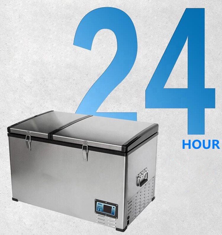 60L Family travel compressor refrigerator DC 12v portable car fridge