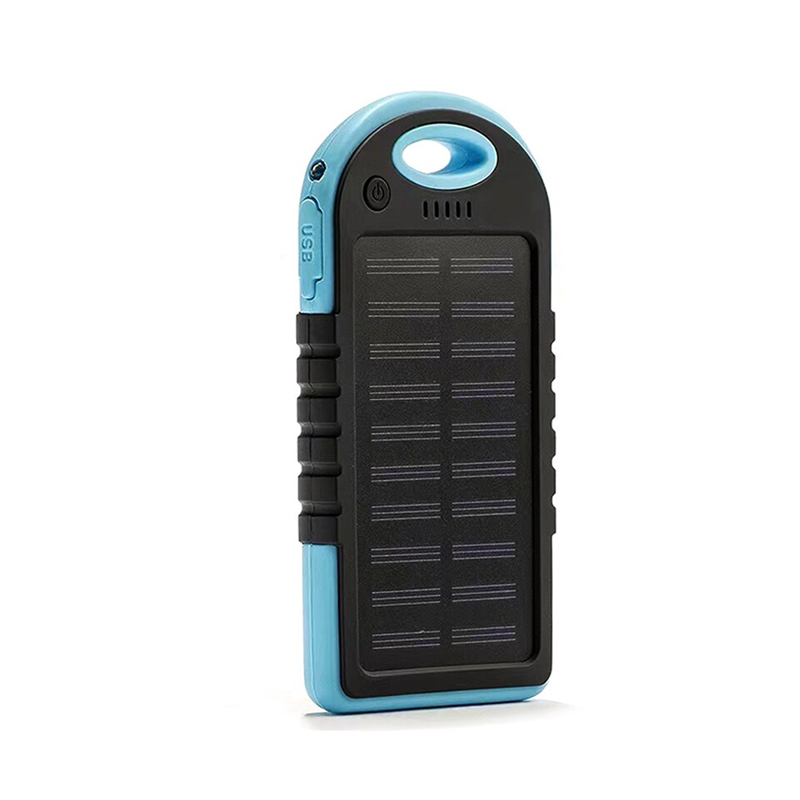 Polymer Battery Solar Power Bank Waterproof Solar Camping Power Bank Portable Mobile Phone Charging Station