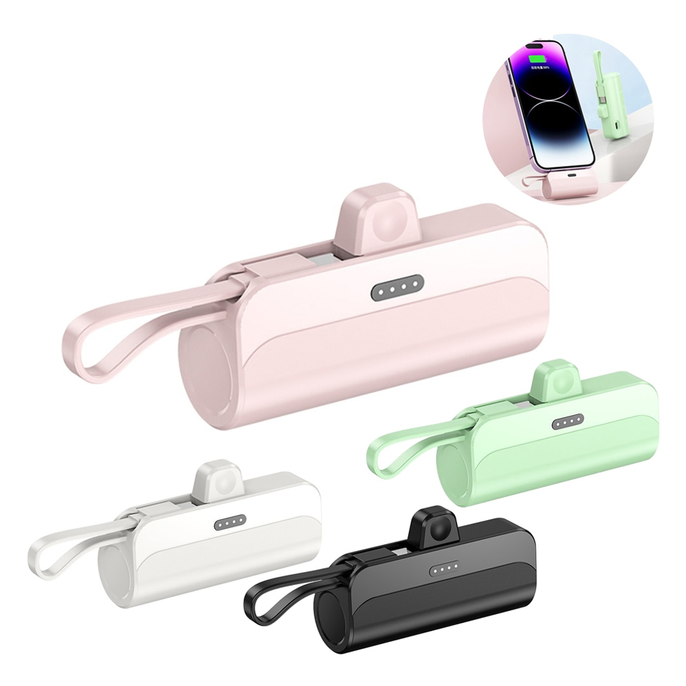 Power Bank 5000mAh Portable Charger Fast Charge Phone Spare External Battery Mini PowerBank