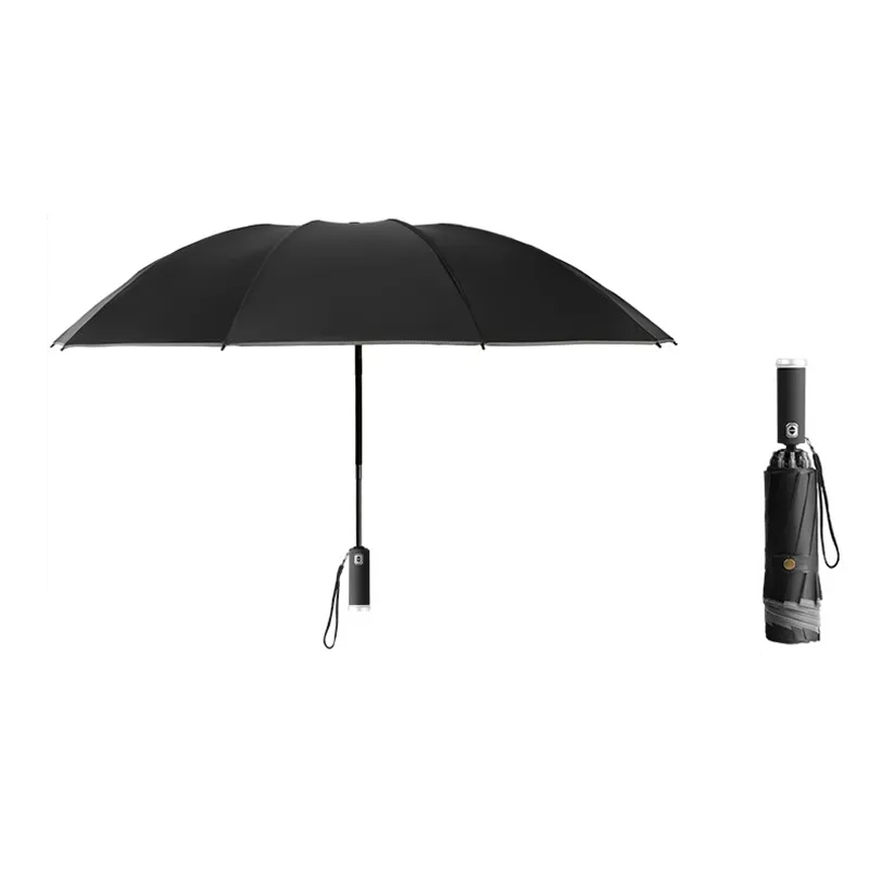 Fully Automatic UV Umbrella With LED Flashlight Re...