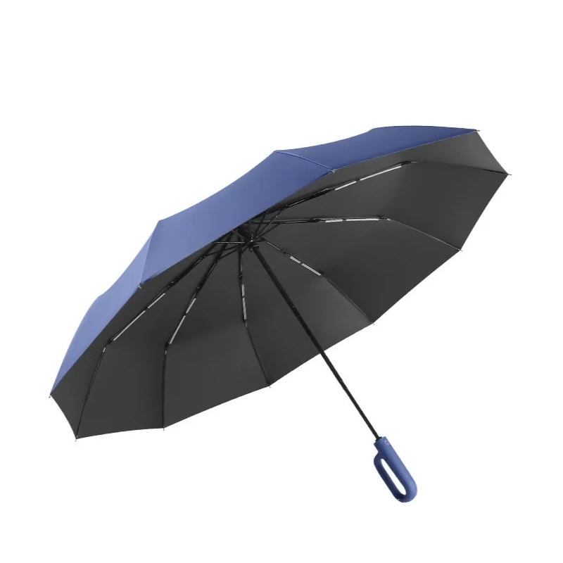 Reinforce Ring Clasp 20 Bone Fully Automatic Umbrella Men Large Folding Windproof Strong Waterproof Sunproof Big Rain Umbrella