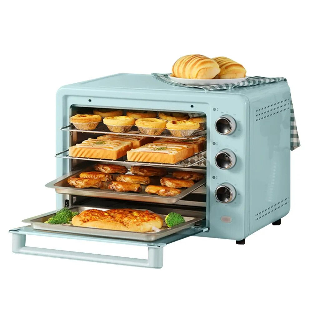 Household Electric Oven 32L Baking Machine Breakfa...