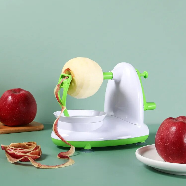 Hand Operated Apple Peeler: Household Automatic Scraper for Fruits - Easy-to-Use Peeling Tool